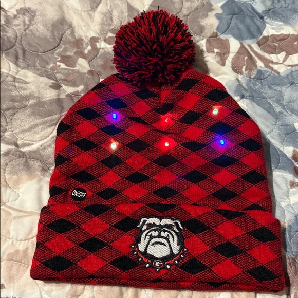 UGA blinking stocking hat, three settings. - Picture 1 of 6